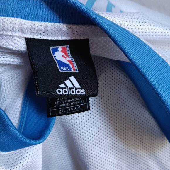 Carmelo Anthony Denver Nuggets #15 Jersey XXL Adidas Authentic NBA White Vtg - Picture 3 of 7